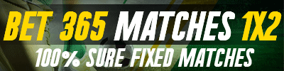 bet365 fixed matches 100%